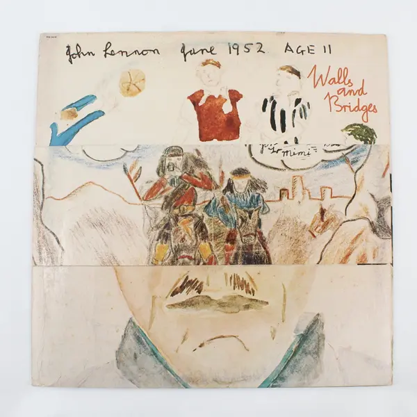John Lennon Walls and Bridges LP Vinyl SW-3416 Apple Records