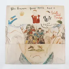 John Lennon Walls and Bridges LP Vinyl SW-3416 Apple Records