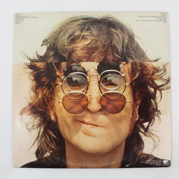 John Lennon Walls and Bridges LP Vinyl SW-3416 Apple Records