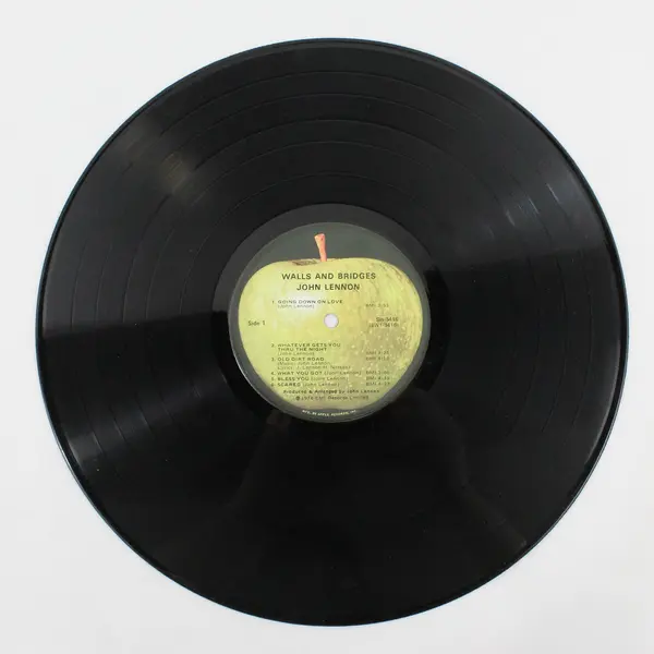 John Lennon Walls and Bridges LP Vinyl SW-3416 Apple Records