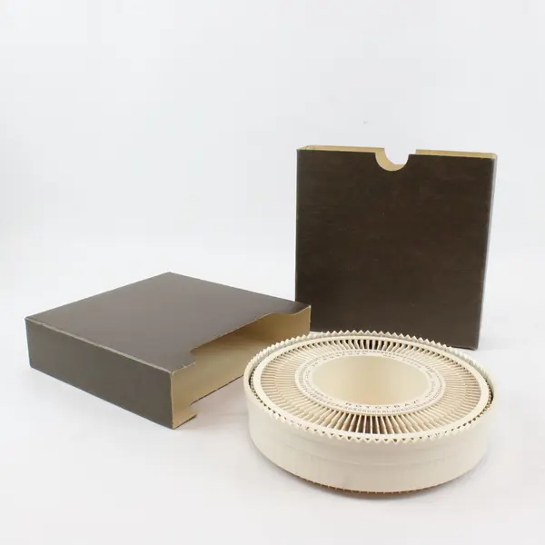 Vintage Sawyer's Rototray 100 Slide Carousel Tray with Box