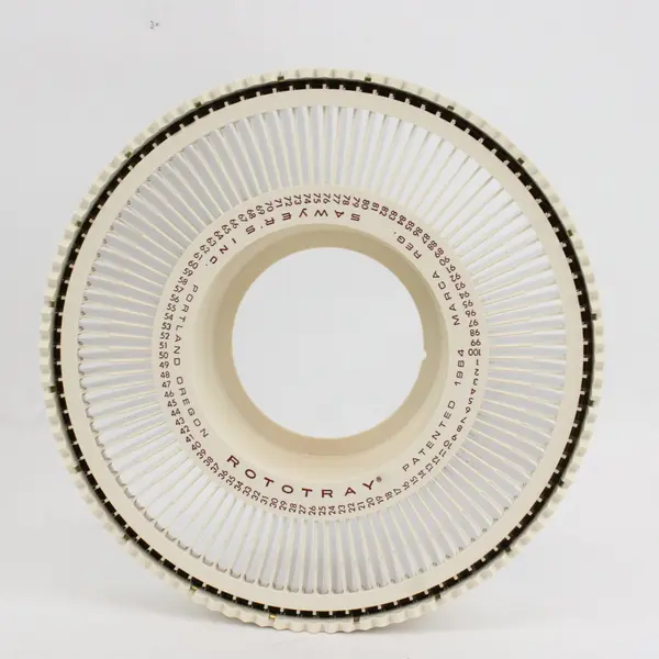 Vintage Sawyer's Rototray 100 Slide Carousel Tray with Box