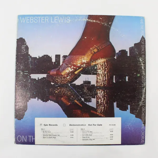 Webster Lewis On the Town 12" Vinyl Record
