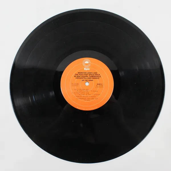 Webster Lewis On the Town 12" Vinyl Record