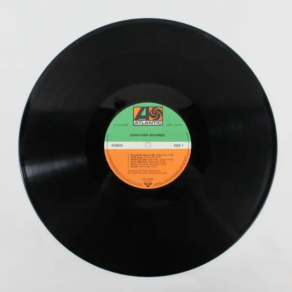 Jonathan Edwards 12" Vinyl Record