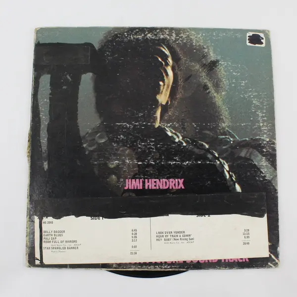 Jimi Hendrix Rainbow Bridge 12" Vinyl Record 