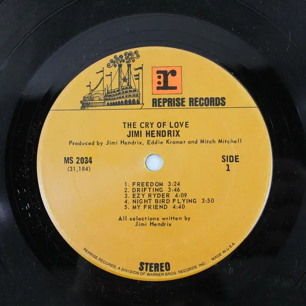   Jimi Hendrix – The Cry Of Love 12" Vinyl Record