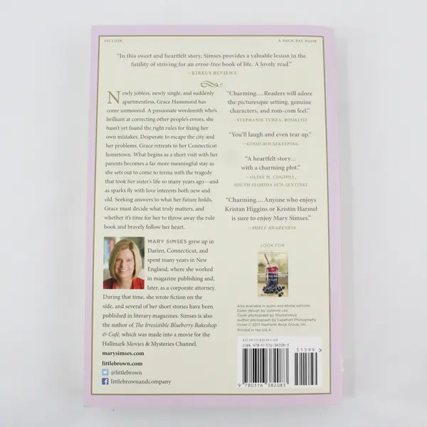 The Rules of Love and Grammar by Mary Simses 2017 Novel Paperback Good
