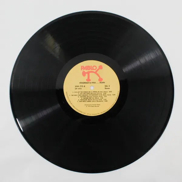 Ella Fitzgerald Joe Pass Fitzgerald & Pass ...Again 12" Vinyl Record