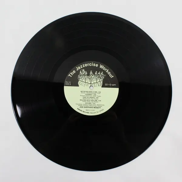 Judi Sheppard Missett – The Jazzercise Workout 12" Vinyl Record