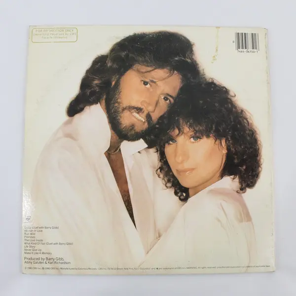 Barbra Streisand Guilty 12"  Vinyl Record 