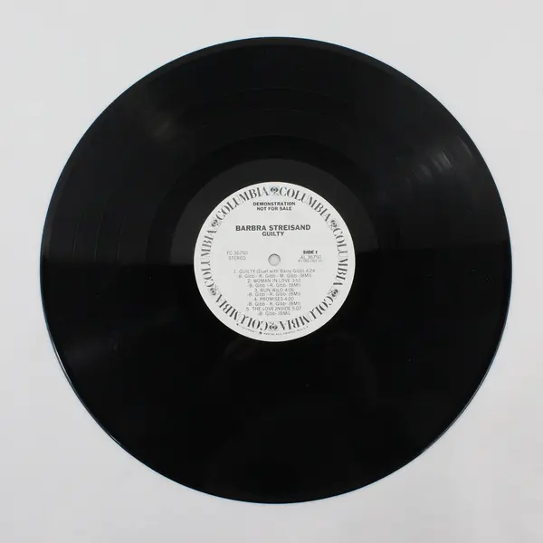 Barbra Streisand Guilty 12"  Vinyl Record 