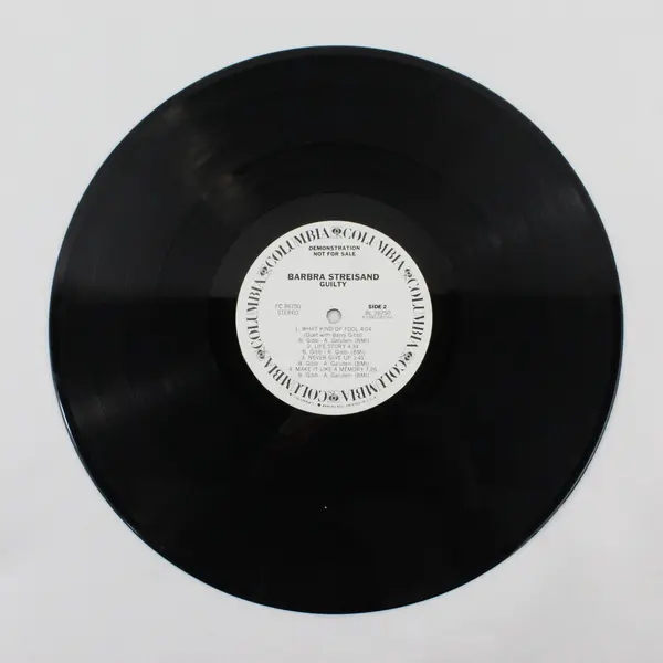 Barbra Streisand Guilty 12"  Vinyl Record 