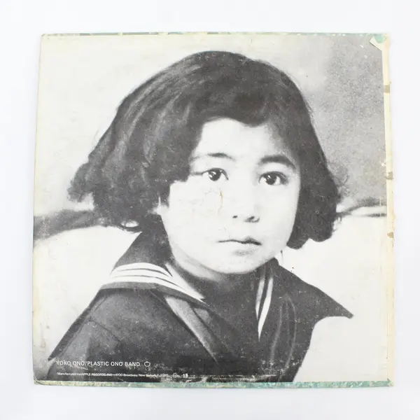 Yoko Ono Plastic Ono Band LP 12" Vinyl SW 3373 Apple Records