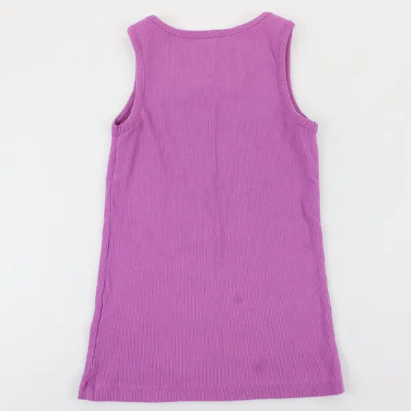 Wonder Nation Children's Purple Ribbed Tank Top M(7-8)