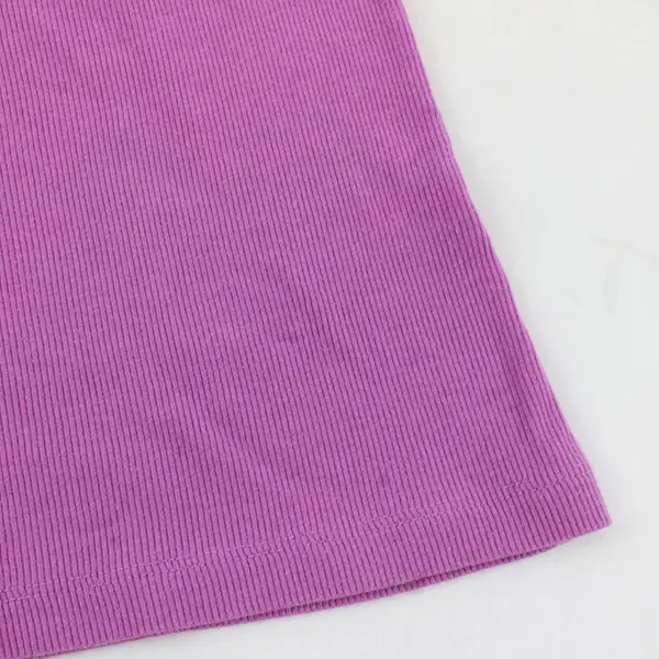 Wonder Nation Children's Purple Ribbed Tank Top M(7-8)