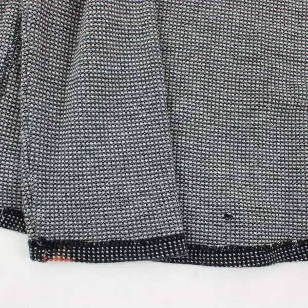 J. Jill Women's Black and White Waffle Knit Long Sleeve Sweater Shirt Sz XS 