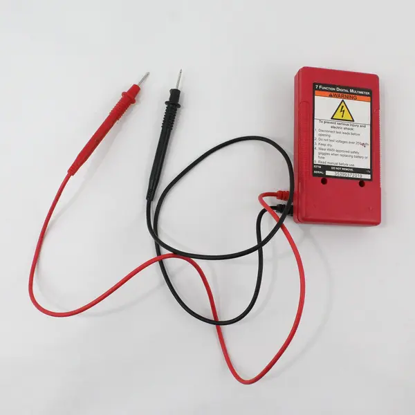  7 Function Digital Multimeter 63758 w/ Leads