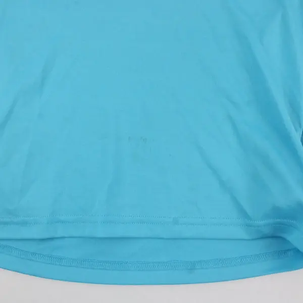 Columbia Sportswear Youth S(8) Blue Hooded Long Sleeve Performance Top