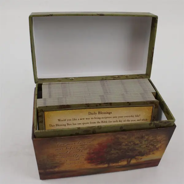 Legacy of Faith Blessing Box 365 Daily Scripture Blessings