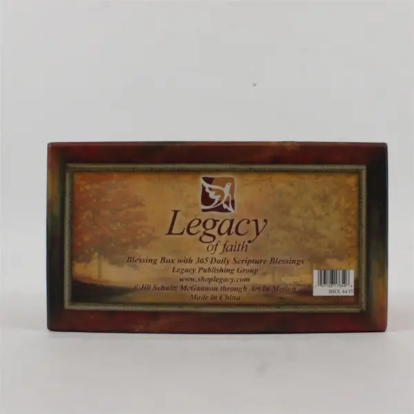 Legacy of Faith Blessing Box 365 Daily Scripture Blessings