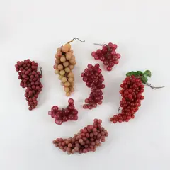 Lot of Assorted Unbranded Plastic Grapes Home Decor Craft Centerpieces