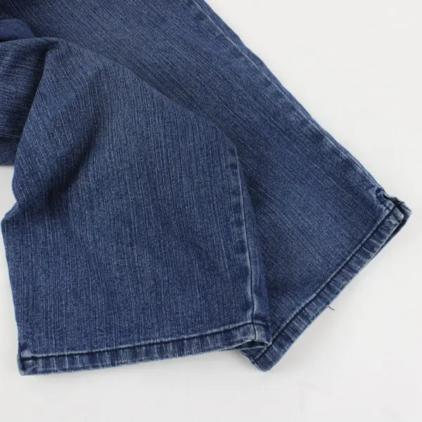Gloria Vanderbilt Skimmer Stretch All-Around Slimming Cropped Blue Jeans Size 6