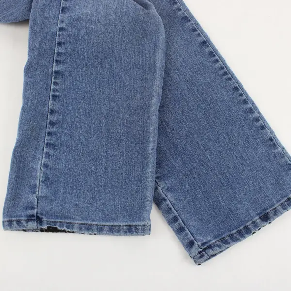 Lee Platinum Label Women’s Jeans 6 Short Relaxed Straight Leg Blue Denim