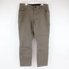 Liz Claiborne Classic Skinny Gray/Brown Womens 6 Stretchy Waistband Pants