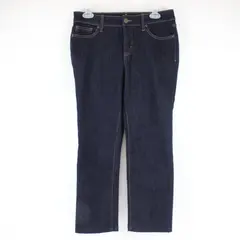 St. John's Bay Womens 6P Straight Leg Dark Wash Stretch Petite Jeans