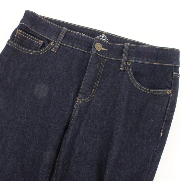 St. John's Bay Womens 6P Straight Leg Dark Wash Stretch Petite Jeans