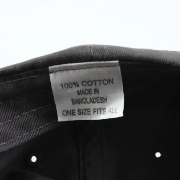 Born in the USA Dark Gray Adjustable Baseball Cap Hat