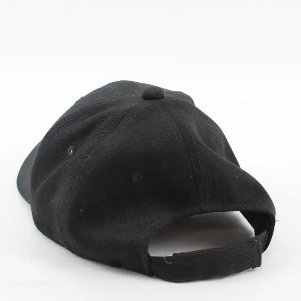Sportsman First Federal Black Adjustable Baseball Cap Hat
