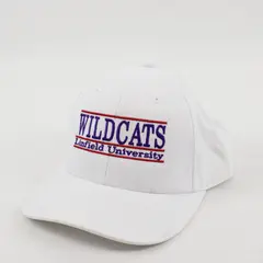 The Game Linfield University Wildcats White Adjustable Baseball Cap