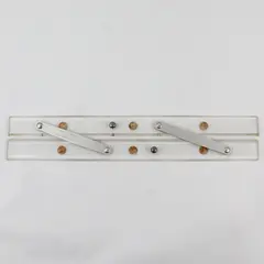C-Thru Ruler Co #1500 Folding Parallel Rule 15in Clear Acrylic