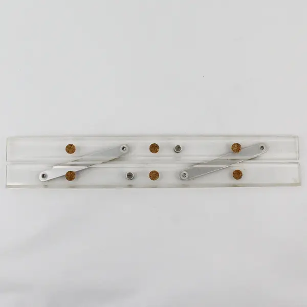 C-Thru Ruler Co #1500 Folding Parallel Rule 15in Clear Acrylic