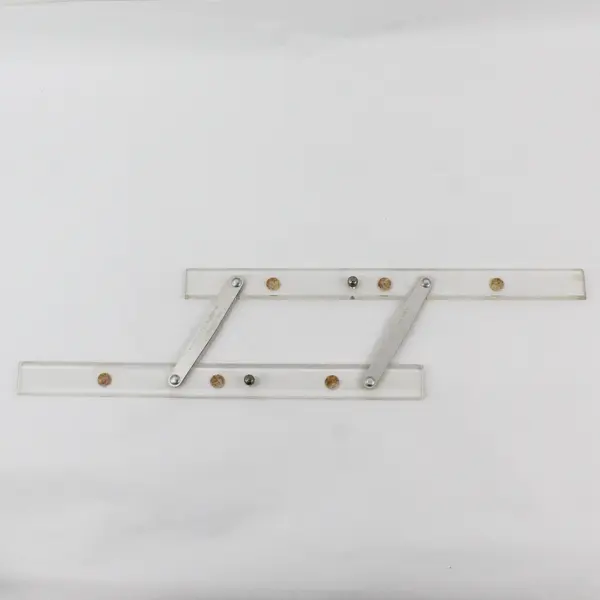 C-Thru Ruler Co #1500 Folding Parallel Rule 15in Clear Acrylic