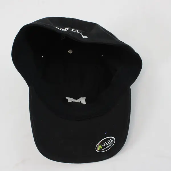 Ivory Headwear A-Flex Large Black Football 200 Club Cap