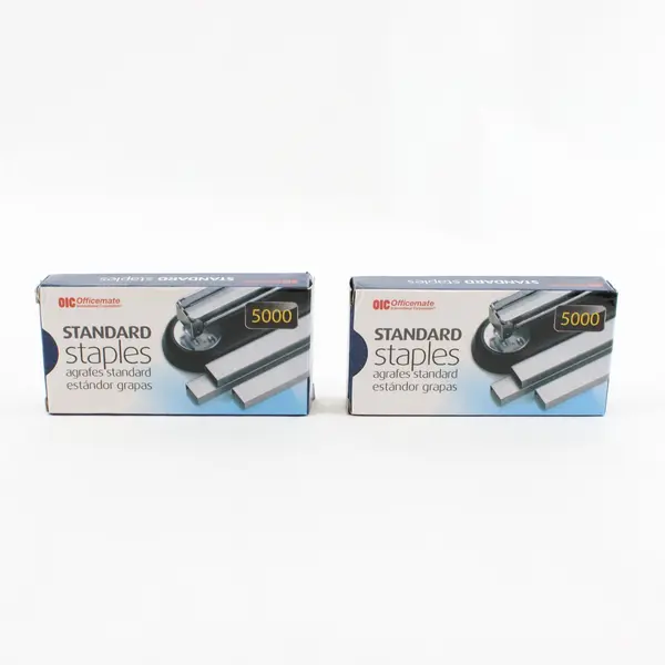 Lot of 2 Officemate Standard Staples New Open Box