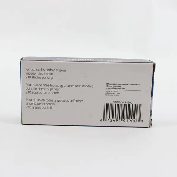 Lot of 2 Officemate Standard Staples New Open Box