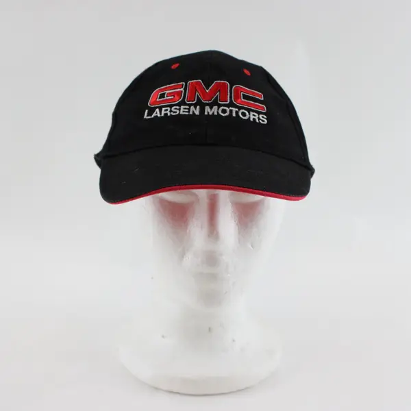 Hitwear GMC Larsen Motors Black Adjustable Baseball Cap