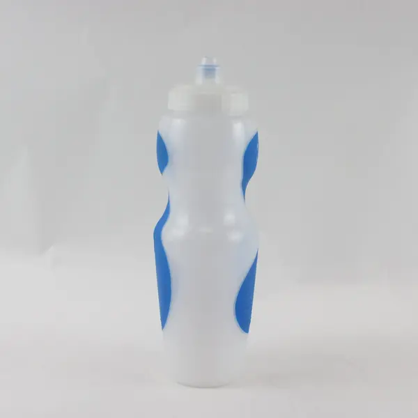 InZone 33oz Water Bottle White Blue Hydration Sports Gym