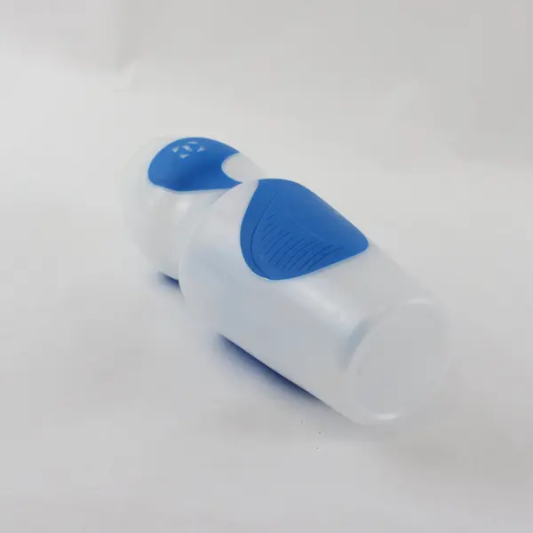 InZone 33oz Water Bottle White Blue Hydration Sports Gym