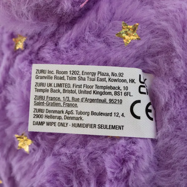 Zuru Rainbocorns Fairycorn Princess Surprise 12in Pink Purple Bunny Plush