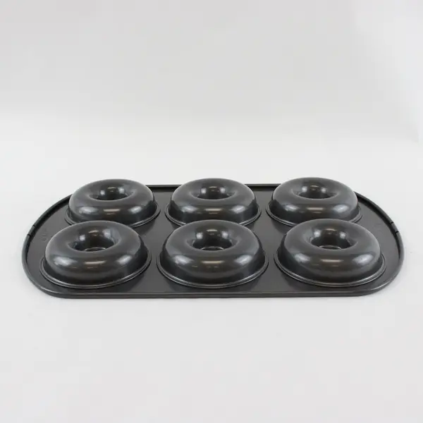 Wilton Non-Stick Black 6-Cavity Donut Baking Pan