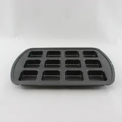 Pampered Chef 1544 Nonstick Square Muffin Brownie Pan 12 Cup Bakeware