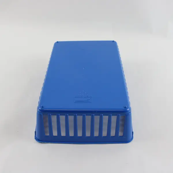 Lot of 5 ITEM CORP Blue Drawer Organizer Baskets Storage Bins