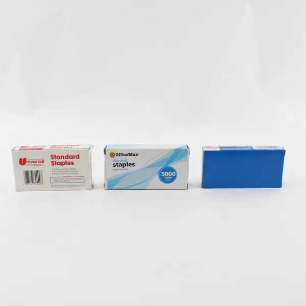 Lot of 3 Standard Staples Packs Universal OfficeMax Office Depot