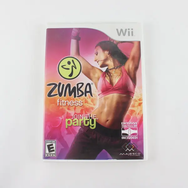 Zumba Fitness Join the Party Nintendo Wii Disc Case & Cover Majesco