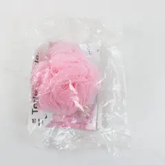 Piel Bella Pink Loofah Bath Scrubber Shower Exfoliating Sponge
